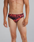 TYR Men's Durafast Lite Brief Swimsuit - Seismo  Swimming Briefs for Men  Tyr