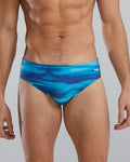 TYR Men’s Technowave Swim Brief Durafast Lite  Swimming Briefs for Men  Tyr