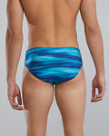 TYR Men’s Technowave Swim Brief Durafast Lite  Swimming Briefs for Men  Tyr