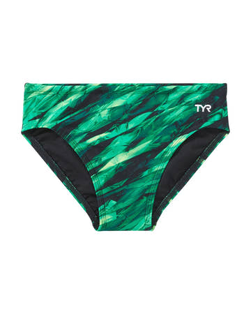 TYR Performance Vitric Boy's Racer Brief  Boys Swim Brief  Tyr