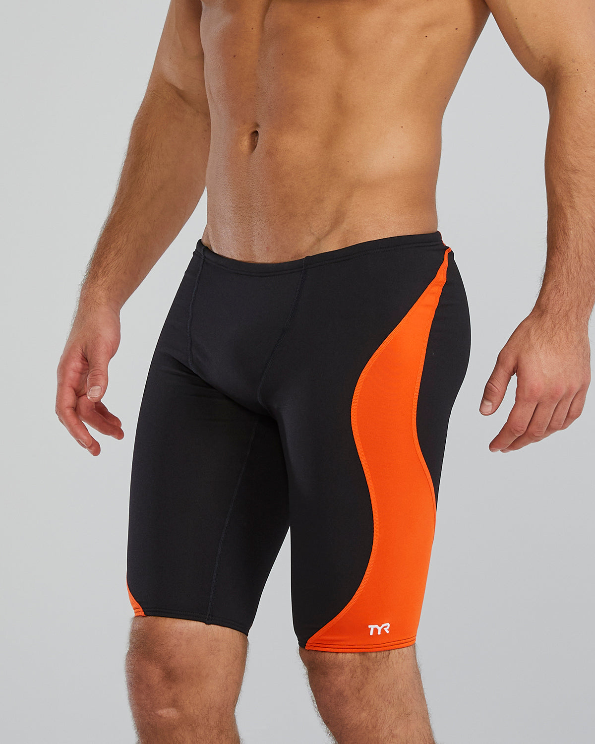 TYR Durafast Elite Men's Vanguard Splice Swim Jammer  Swim Jammers  Tyr