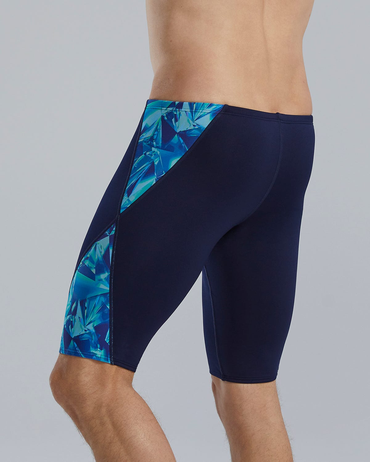 TYR Durafast Elite Men's Blade Splice Jammer Swimsuit  Swim Team Prints  Tyr