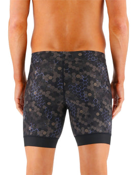 Tyr Men Carbon Hex Jammer 6.5"  Swim Jammers  Tyr