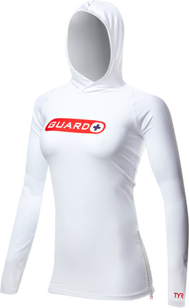 TYR Women's Guard Hoodie  Women's Guard Shirts and Warm Wear  Tyr