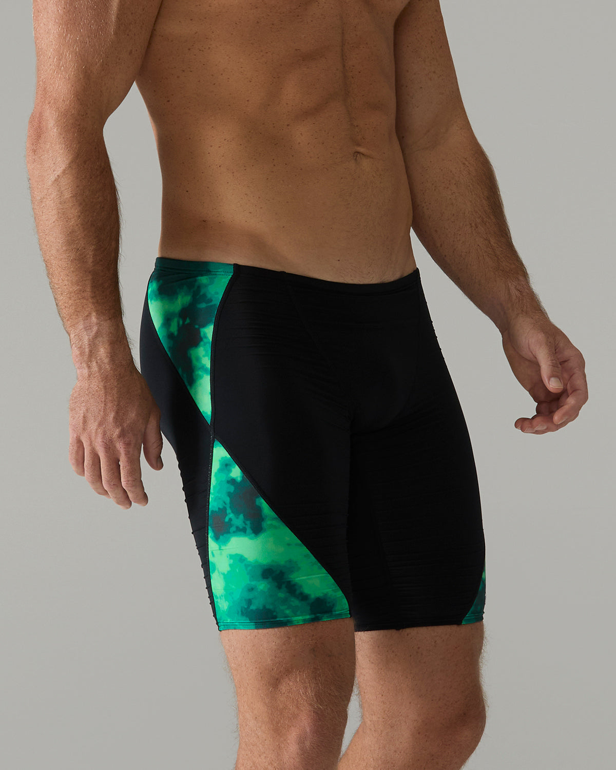 TYR Men's Durafast Lite Blade Splice Jammer Swimsuit - Miasma  Swim Jammers  Tyr