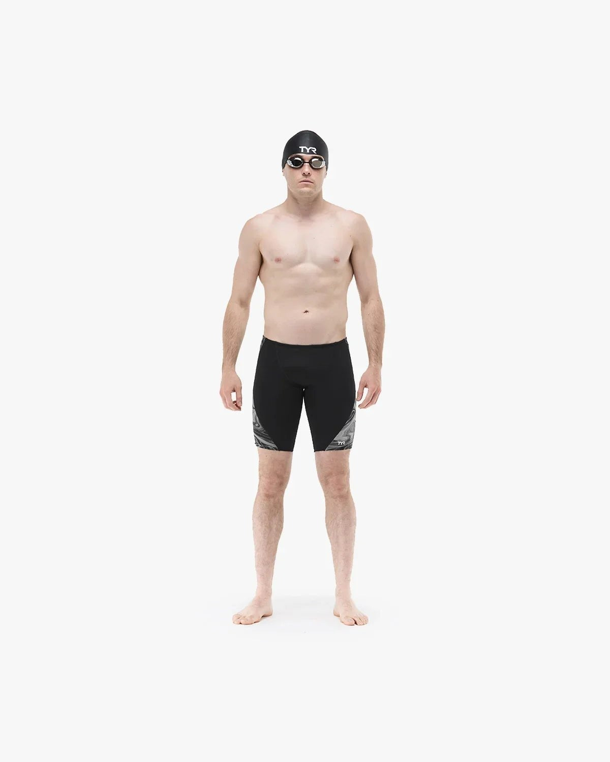 TYR Men's Olea Durafast Elite Blade Splice Swim Jammer  Swim Jammers  Tyr