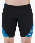 TYR Men's Olea Durafast Elite Blade Splice Swim Jammer  Swim Jammers  Tyr