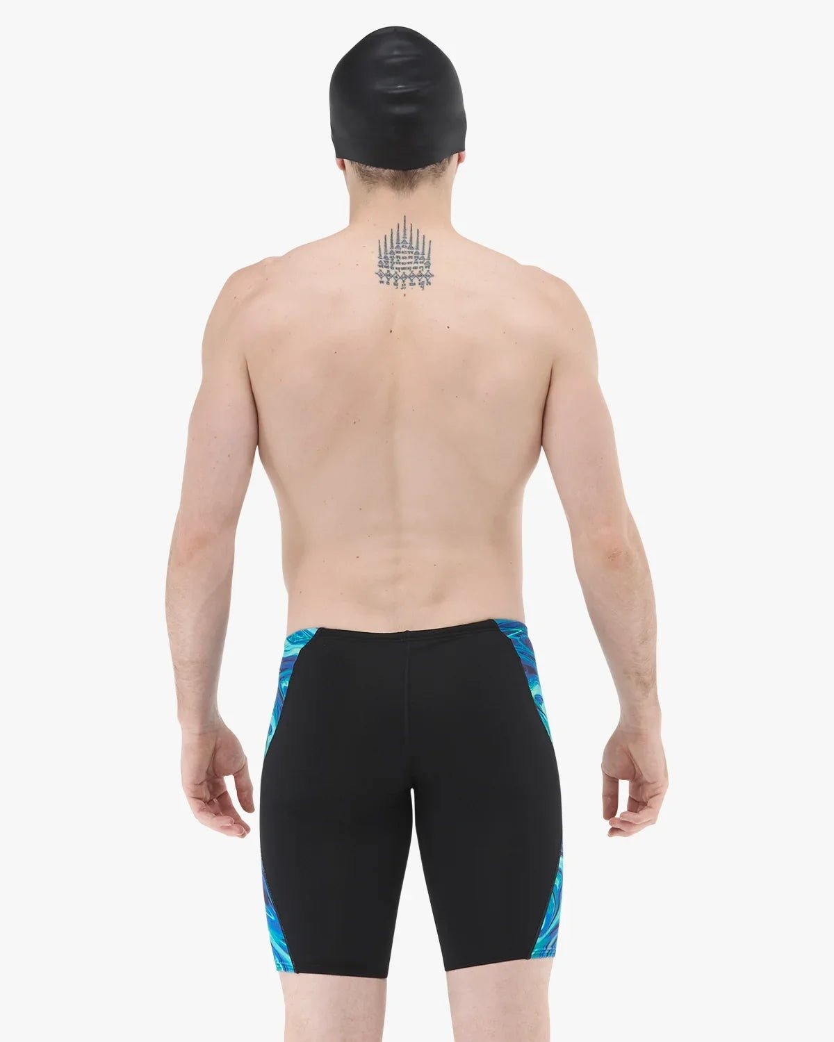 TYR Men's Olea Durafast Elite Blade Splice Swim Jammer  Swim Jammers  Tyr