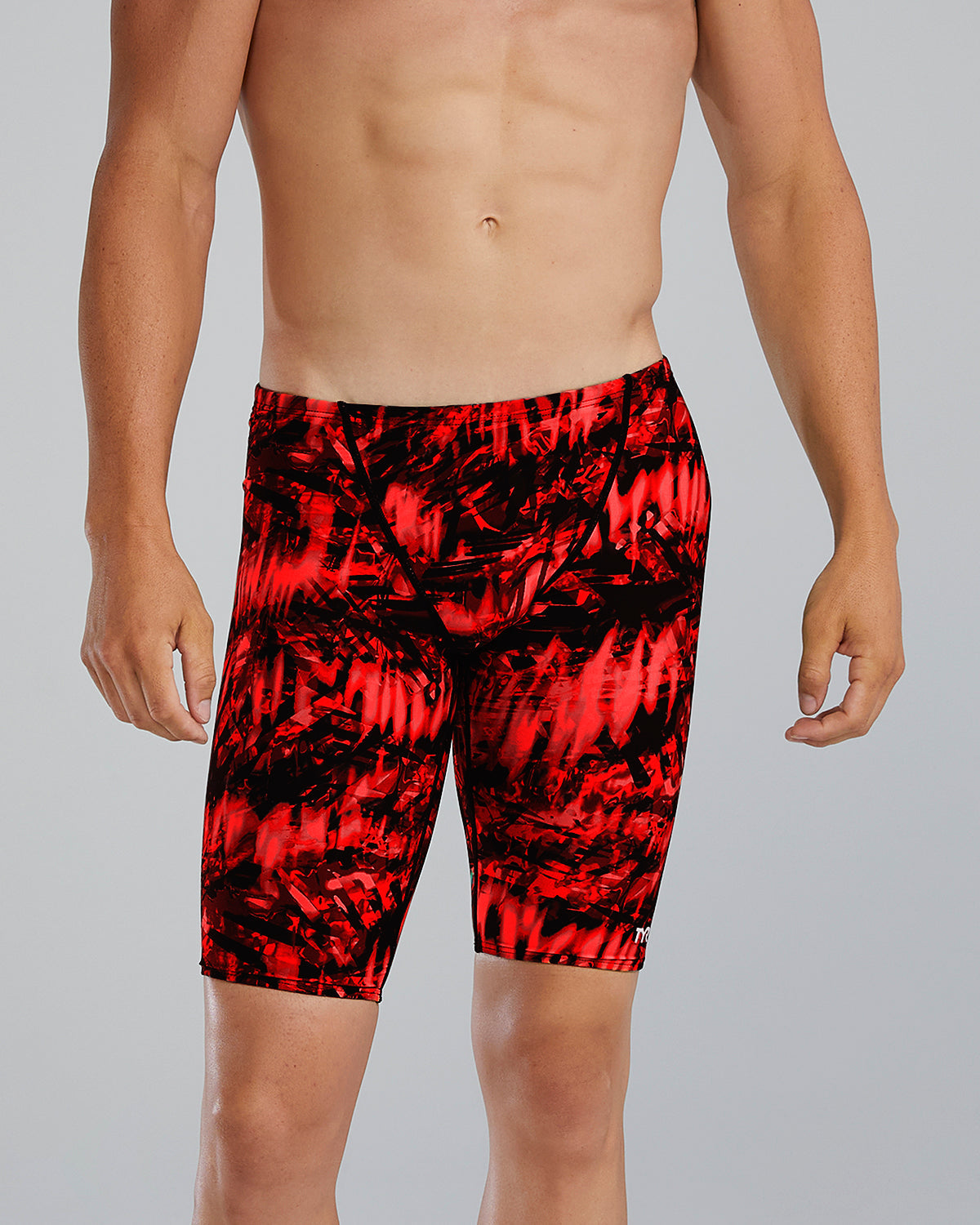 TYR Men's Durafast Lite Jammer Swimsuit - Seismo  Swim Jammers  Tyr