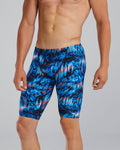 TYR Men's Durafast Lite Jammer Swimsuit - Seismo  Swim Jammers  Tyr