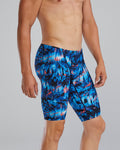 TYR Men's Durafast Lite Jammer Swimsuit - Seismo  Swim Jammers  Tyr