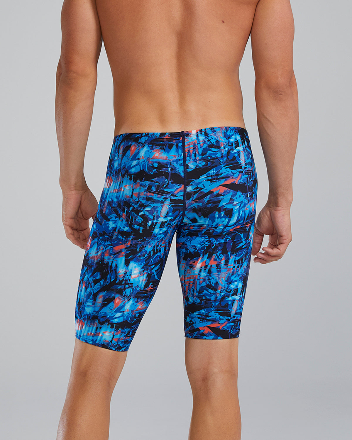 TYR Men's Durafast Lite Jammer Swimsuit - Seismo  Swim Jammers  Tyr