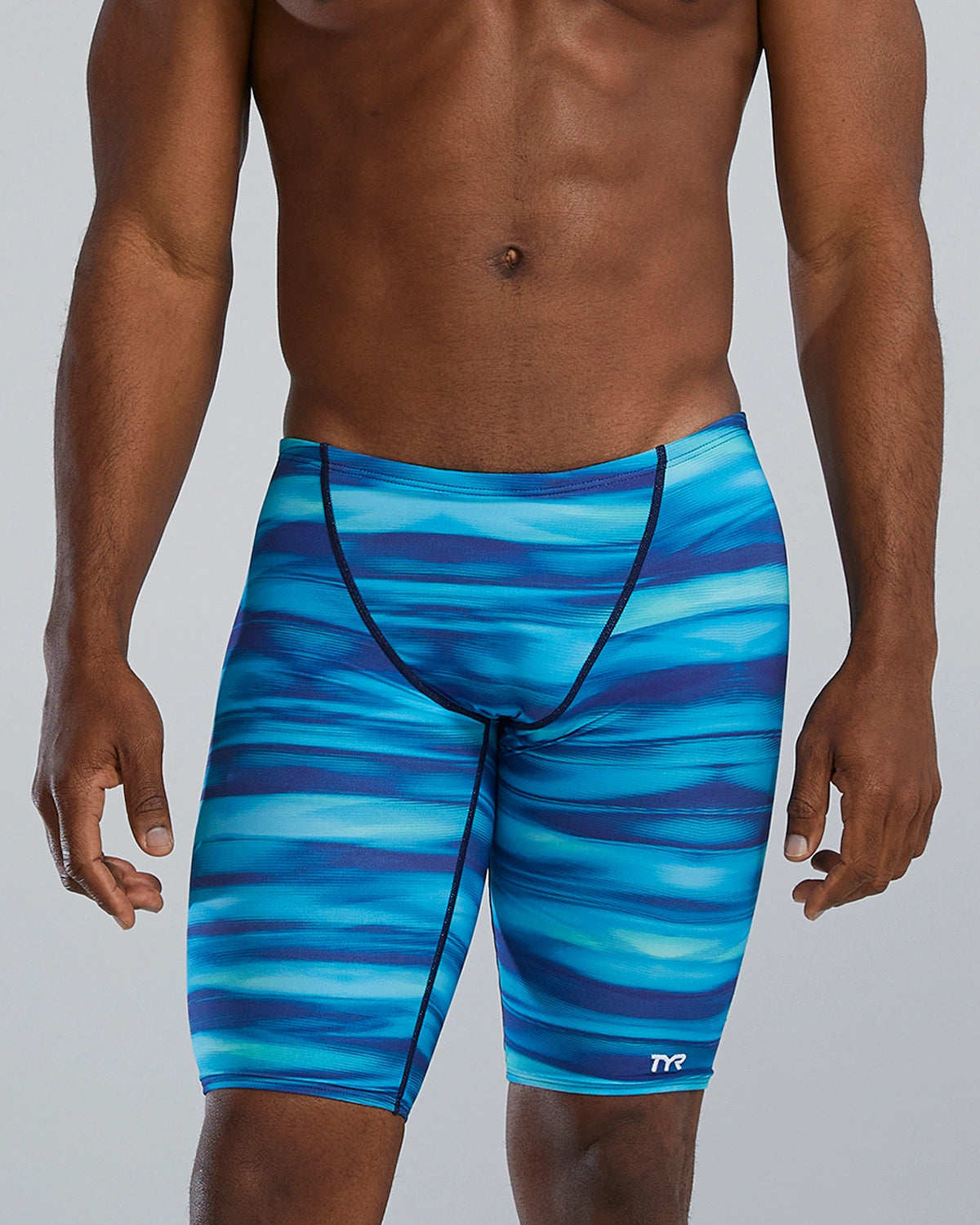 TYR Men's Technowave Jammer  Swim Jammers  Tyr