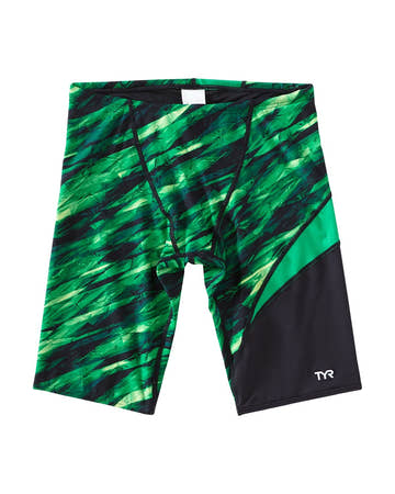 TYR Performance Vitric Wave Boy's Jammer  Boys Swim Jammer  Tyr