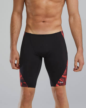 TYR Durafast Elite Men's Jammer Swimsuit - Waveform  Swim Jammers  Tyr