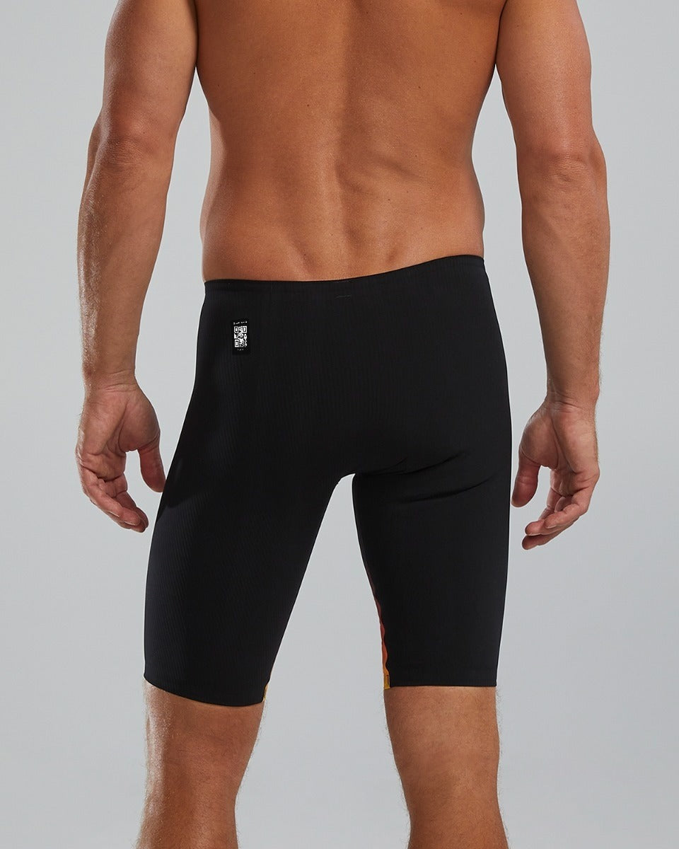 TYR Men's Shockwave High-Waist Jammer Swimsuit - Fury  Swim Jammers  Tyr