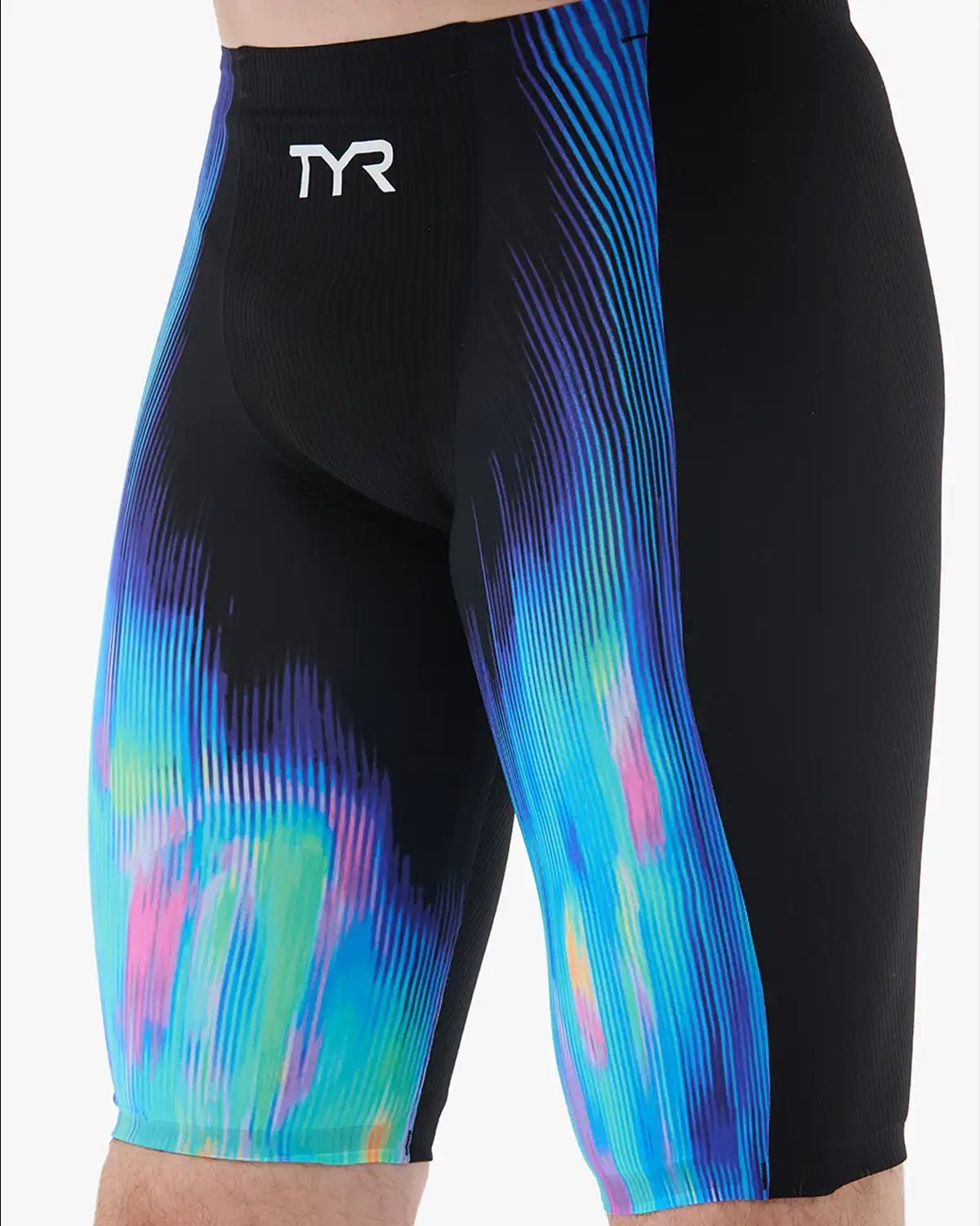 TYR Men's Reflexion Shockwave High Waist Jammer Tech Suit  Technical Jammer  Tyr