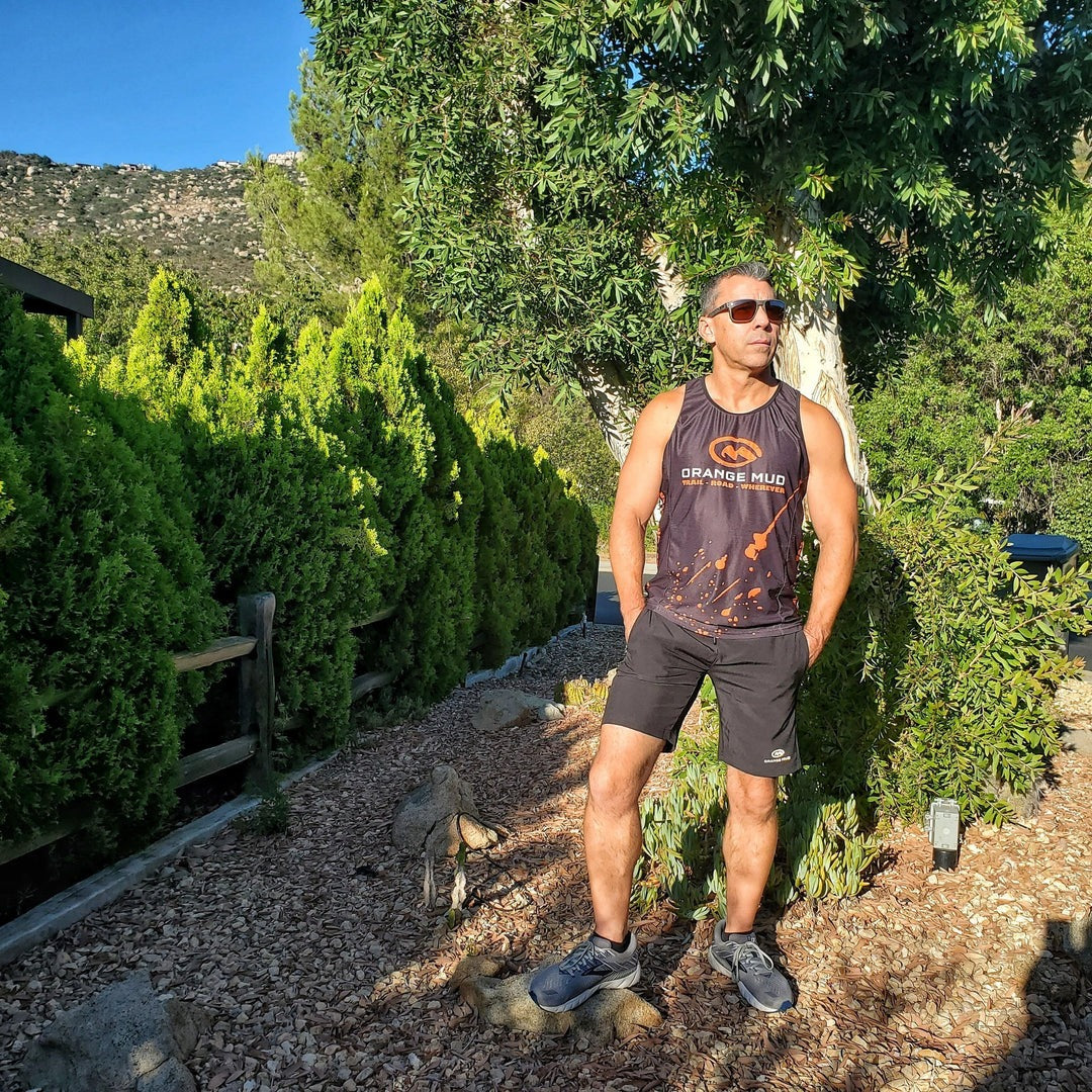 Orange Mud 9 High Performance Run Short    Orange Mud