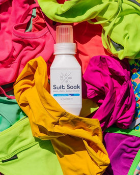 SUIT SOAK Swimsuit, Tech Suit, Wetsuit Cleaner 12oz  Swimwear Solutions  SBR Sports