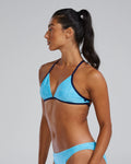 TYR Women's Standard Triangle Tieback Bikini Top - Lap  Bikini Top  Tyr