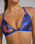 TYR Women's Montipora Durafast Elite Triangle Tieback Bikini Top  Bikini Top  Tyr
