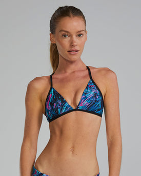 TYR Women's Durafast Elite Triangle Tie Back Top - Marmaris  Bikini Top  Tyr