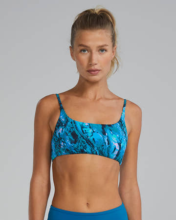 TYR Women's Nia Scoop Neck Swim Top - Prismatic