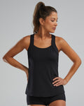 TYR Women Square Neck Tankini SOL  Women's Tankini Top  Tyr
