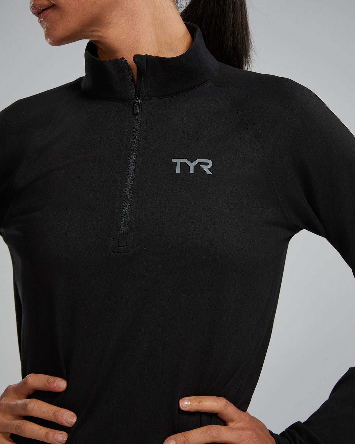 WWJ Tyr Women's SLS Long Sleeve 1/4 Zip- Solid  Sweatshirt  Tyr