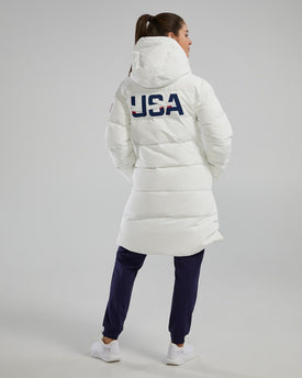 TYR Women Quilted Dawn Parka - USA  Swim Parkas  Tyr