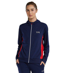 Tyr Women's Full Zip Hoodie  Hoodie  Tyr
