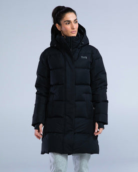 Tyr Women's Hydrosphere Elite Down Parka  Swim Parkas  Tyr