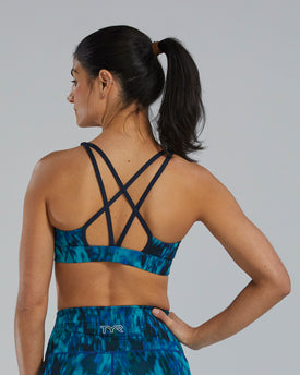 Tyr  Women's Ripplex Base Kinetic Dual Strap Sports Bra  Activewear  Tyr