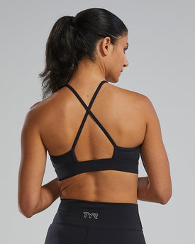 Tyr Women Large Logo High Neck Bra  Women's Activewear  Tyr