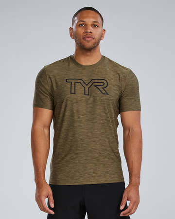 Tyr Airtec Men's Logo Tee - Solid / Heather  Shirts  Tyr