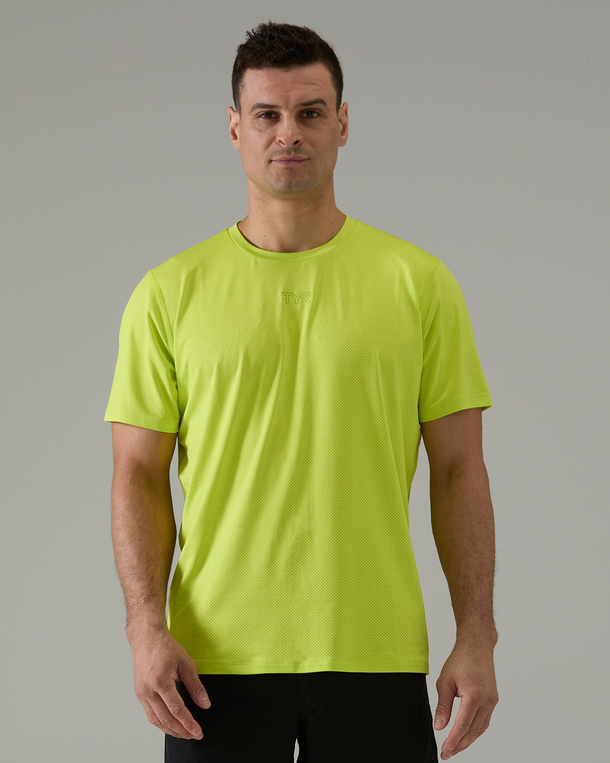 TYR Men's Airtec Tee - Solid  Shirts  Tyr