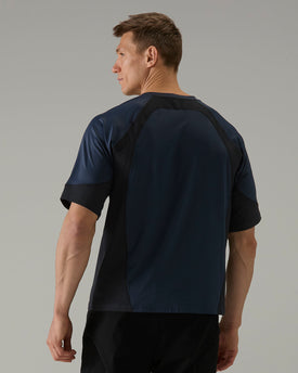 TYR Men's Mixed Media Splice Training Tee