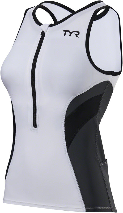 TYR Women's Triathlon Top Competitor Singlet  Women's Triathlon Wetsuits  Tyr