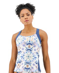 TYR Women's Lola Tank - Pressed Flowers  Women's Aquatic Fitness Swimsuits  Tyr