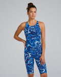TYR Women's Thresher Hyperblitz Kneeskin Technical Suit  Technical Swimsuits  Tyr