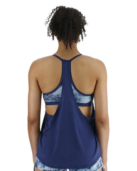 Tyr Women's Shea 2-in-1 Tank - Shale  Activewear  Tyr