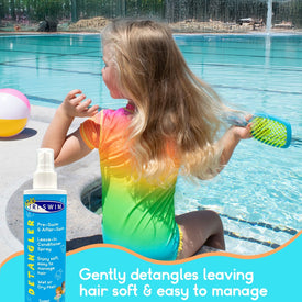 TRISWIM Kids Detangler Leave-In Conditioner Spray  Swimmers' Shampoos and Conditioners  SBR Sports