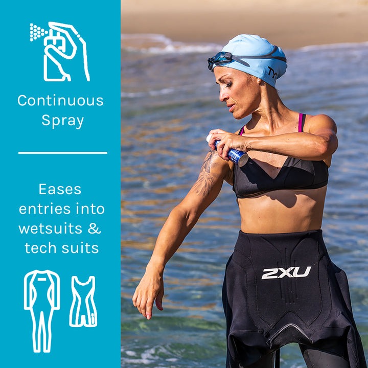 TRISLIDE Anti-Chafe Continuous Spray Skin Lubricant 4oz  Personal Care  SBR Sports