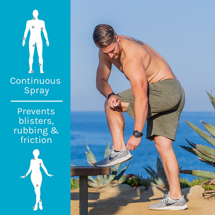 TRISLIDE Anti-Chafe Continuous Spray Skin Lubricant 4oz  Personal Care  SBR Sports