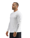 TYR SunDefense Men's Vented Long Sleeve Rash Guard – UPF Swim Shirt  Long Sleeve Rash Guard  Tyr