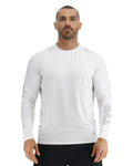 TYR SunDefense Men's Vented Long Sleeve Rash Guard – UPF Swim Shirt  Long Sleeve Rash Guard  Tyr