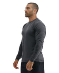 TYR SunDefense Men's Vented Long Sleeve Rash Guard – UPF Swim Shirt  Long Sleeve Rash Guard  Tyr