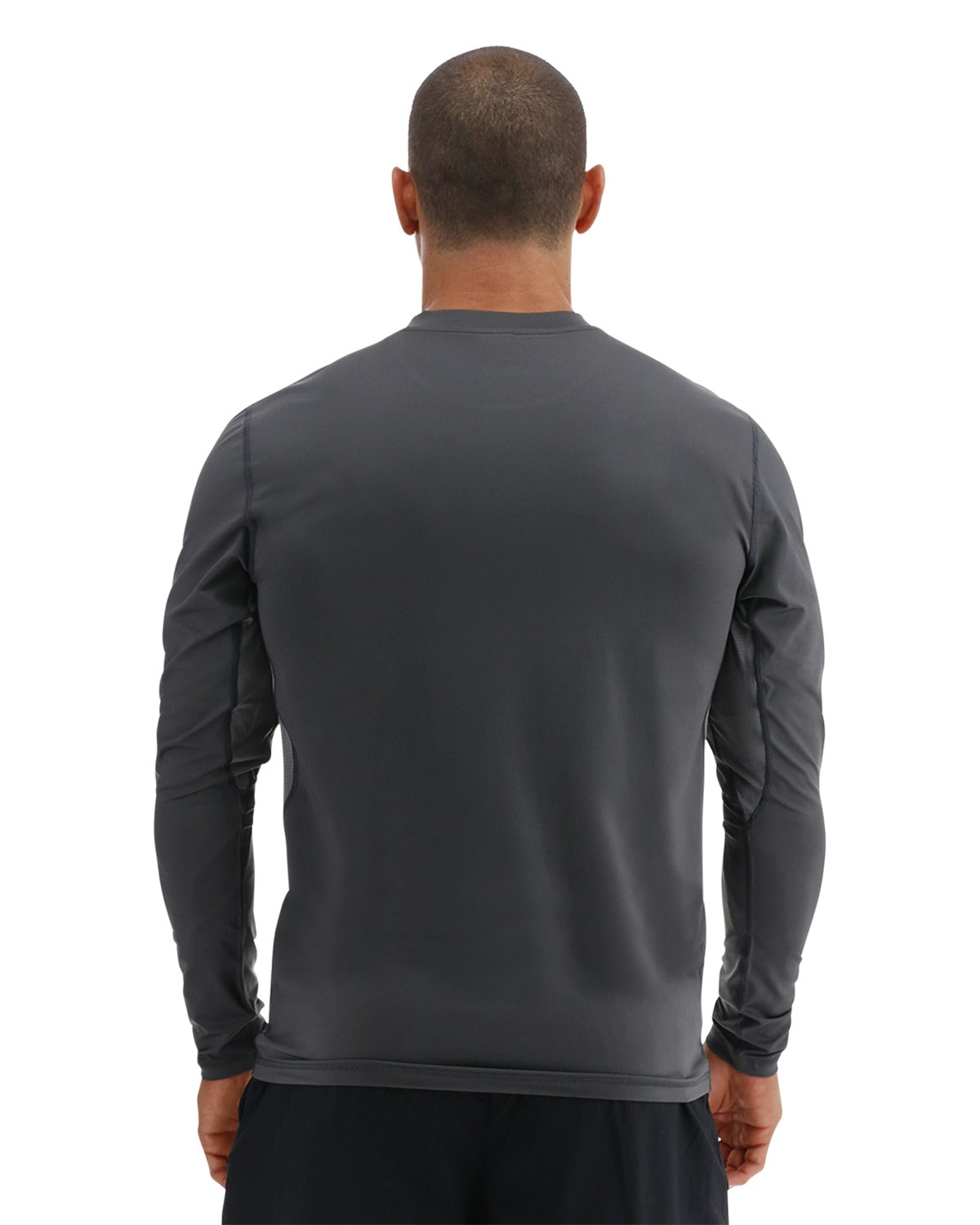 TYR SunDefense Men's Vented Long Sleeve Rash Guard – UPF Swim Shirt  Long Sleeve Rash Guard  Tyr
