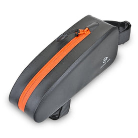 Orange Mud Waterproof Bike Top Tube Bag - Thermoplastic Polyurethane (TPU) Coated  Bicycle Bags  Orange Mud