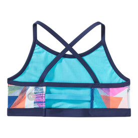 TYR Girl's Jigsaw Trinity Bikini Top  Girls Bikini Top  Tyr